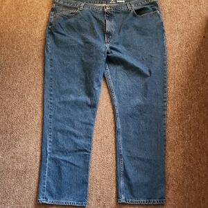 George Men's Straight Blue Jeans Size 46x32